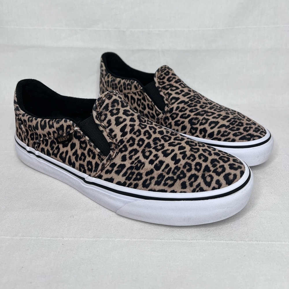 Vans Asher Deluxe classic Slip-On Sneakers, Women size 8.5